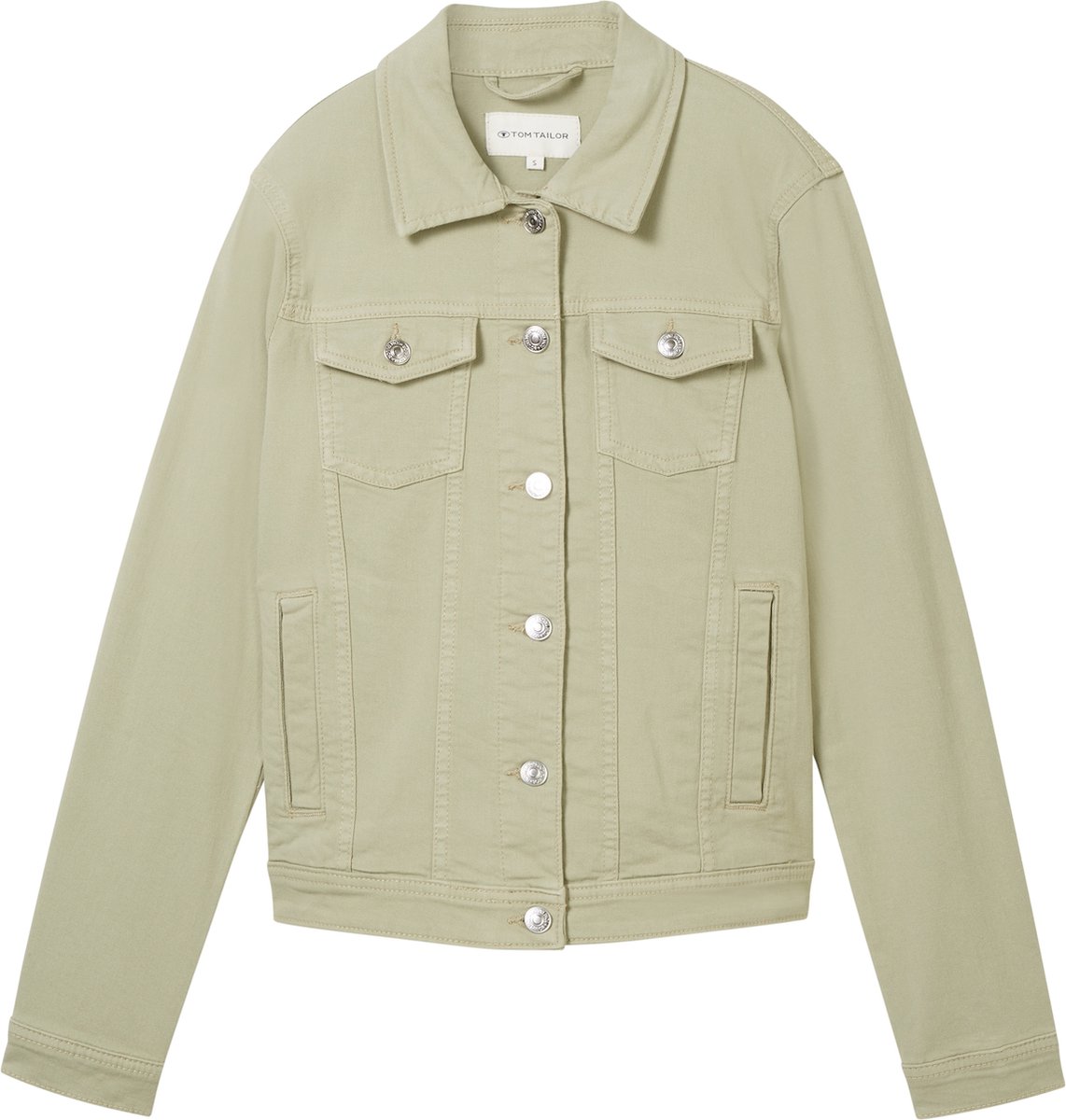 TOM TAILOR colored denim jacket Dames Jas - Maat XL