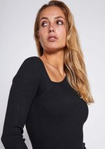 Sherry knit top black - NORR