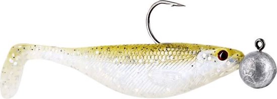 Westin Shadteez 9cm R n R 7g - Haak 4/0 (1 pc) - Kleur : Fireflake van Westin — afbeelding 4
