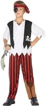Piraten verkleedset / kostuum voor jongens- carnavalskleding - voordelig geprijsd 104