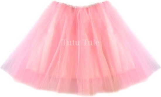 Roze tutu van Tutu Tule met een licht vervagende ombré-rand.