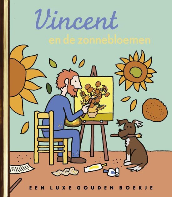 Thumbnail van een extra afbeelding van het spel Gouden Boekjes  -   Vincent en de zonnebloemen