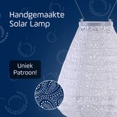 Lumiz Solar Tuinverlichting - Tuinverlichting op zonne energie - Tuinverlichting - Buitenlampjes - Tuinverlichting op zonneenergie - Buitenverlichting - Buitenlamp - Decoratie - Paisley Tulip - 20 cm - Zilver