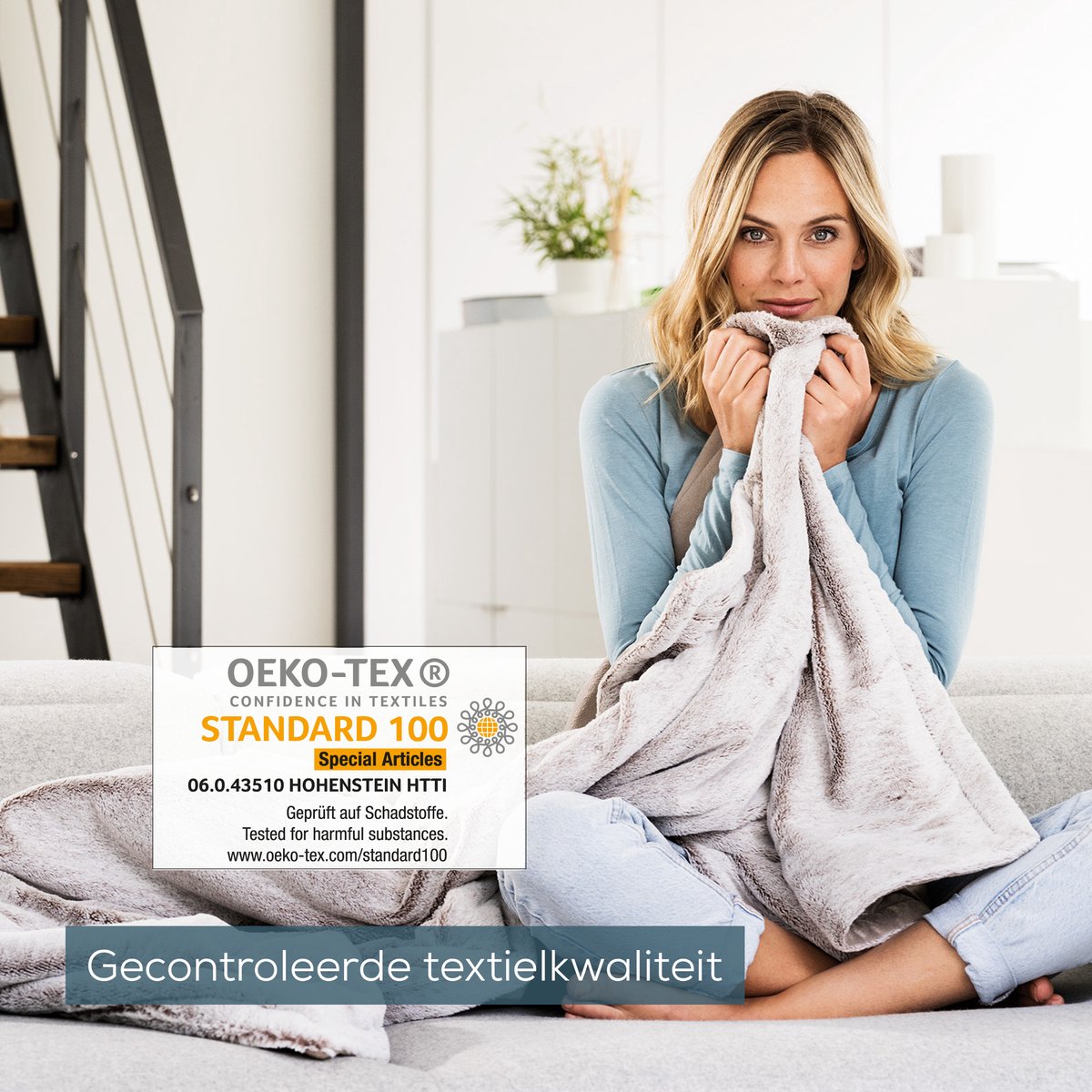 Beurer Elektrische Deken - Warmtedeken - 1 persoons 180x130cm - Test: Zeer goed - Automatische uitschakeling - Nordic - 3 Jaar Garantie – foto 8