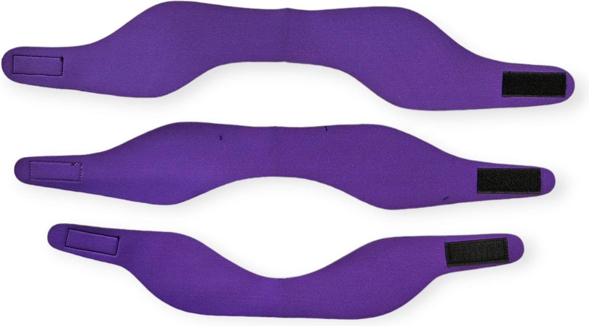 Goedkoopste Hoofdband zwemmen basic paars Medium