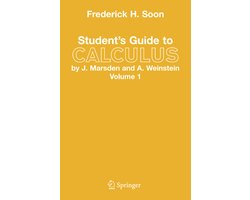 Omslag van Student's Guide to Calculus by J. Marsden and A. Weinstein