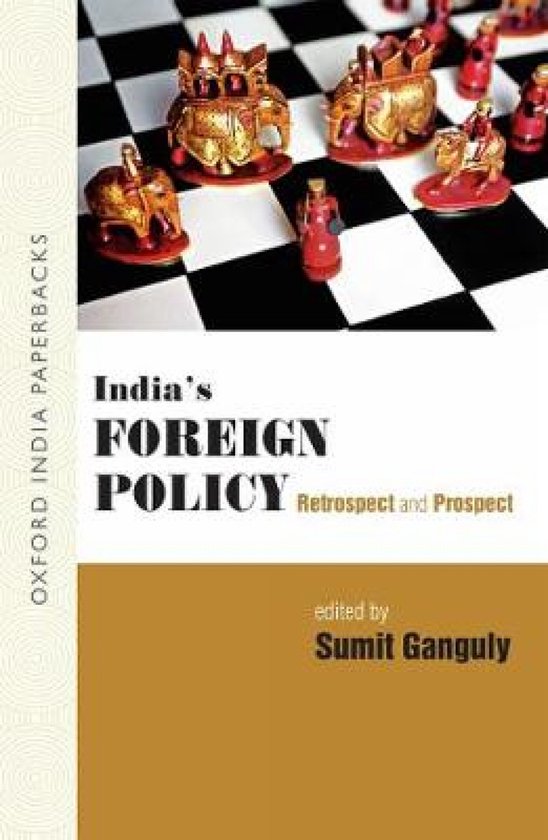 ISBN India's Foreign Policy ( Retrospect and Prospect ), Sumit Ganguly, unisexe, Oxford University Press, 10/05/2012, 1 pièce(s)