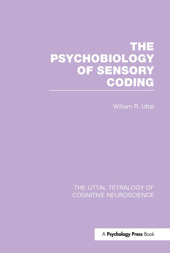 The Psychobiology of Sensory Coding - cover