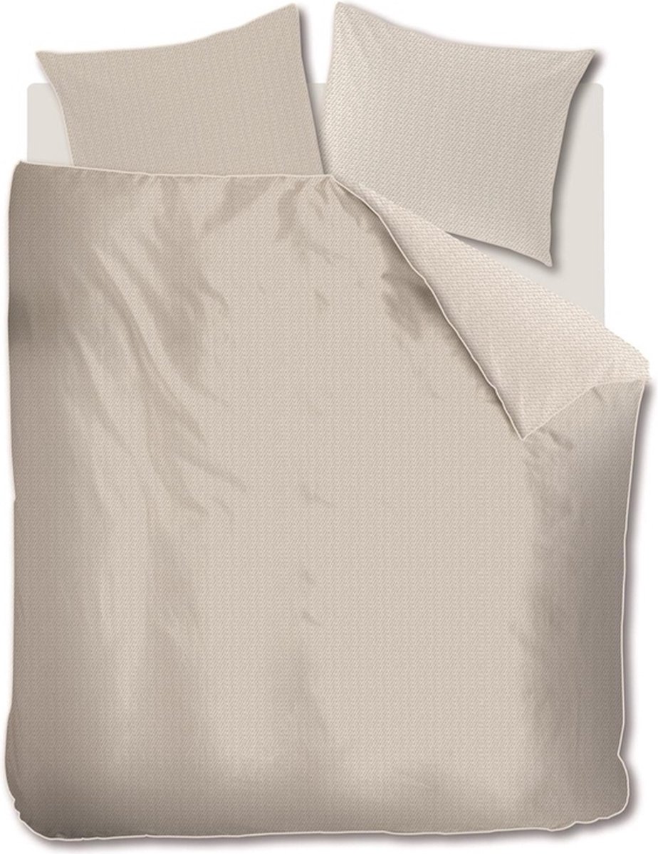 Riviera Maison Bambu dekbedovertrek - Lits-Jumeaux XL - 260x200/220 - Zand