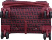 ELLE Handbagage Harde Koffer / Trolley / Reiskoffer - 55x37x20cm - Couture - Grijs