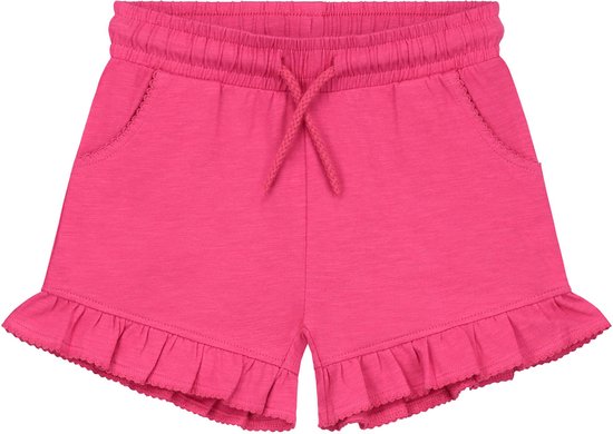 Play All Day peuter short - Meisjes - Fuchsia Red - Maat 110