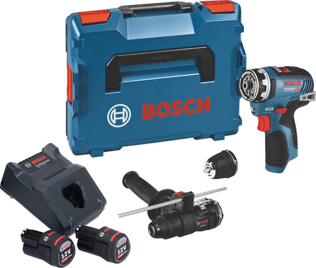 Bosch GSR 12V-35 FC - Compacte schroefboormachine met FlexiClick