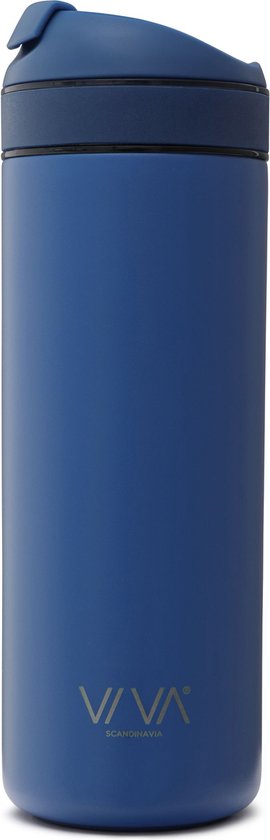 Recharge Bouteille Thermos Thee ou Café Bleu Foncé 450ml