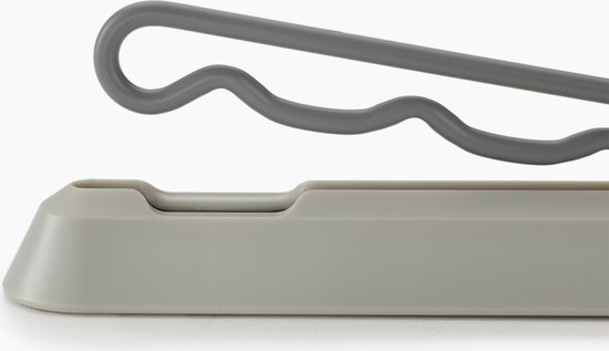 Joseph Joseph - Porte-manteau mural Orderly pliable - Acier au carbone - Crème