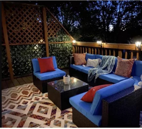 Gardlov Kunstmatige Hedera Heg 3m - Perfect voor Privacy op Balkons