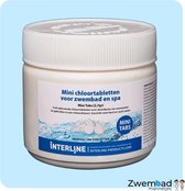 Interline Chloortabletten Mini Quick - Chloortabletten Zwembad - Geschikt voor Jacuzzi - Chloortabletten - Chloor - Zwembadchloor