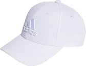 adidas Performance Big Tonal Logo Honkbalpet - Unisex - Wit- Volwassenen (S/M)