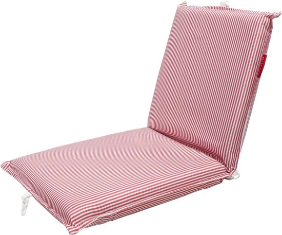 Strandstoel - strandmat met rugleuning, strandstoel inklapbaar licht, inklapbare ligstoel 5 posities, tuinstoel, strandaccessoires