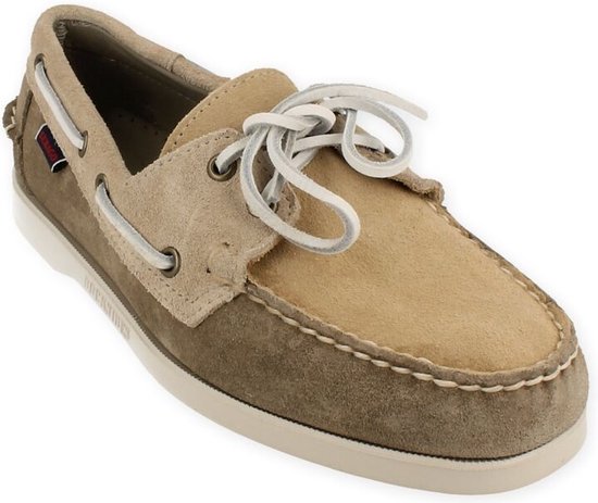 Sebago heren Portland JIB Sage BEIGE 46