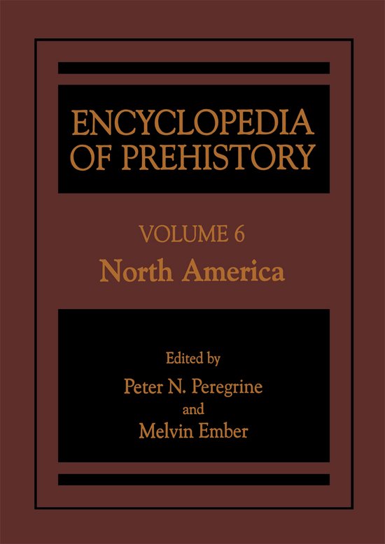 Encyclopedia of Prehistory - cover