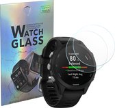 Garmin Forerunner 255s / Forerunner 255s Music (41mm) - 2 stuks Beschermglas Smartwatch screenprotectors van glas Transparante glazen schermbeschermfolie