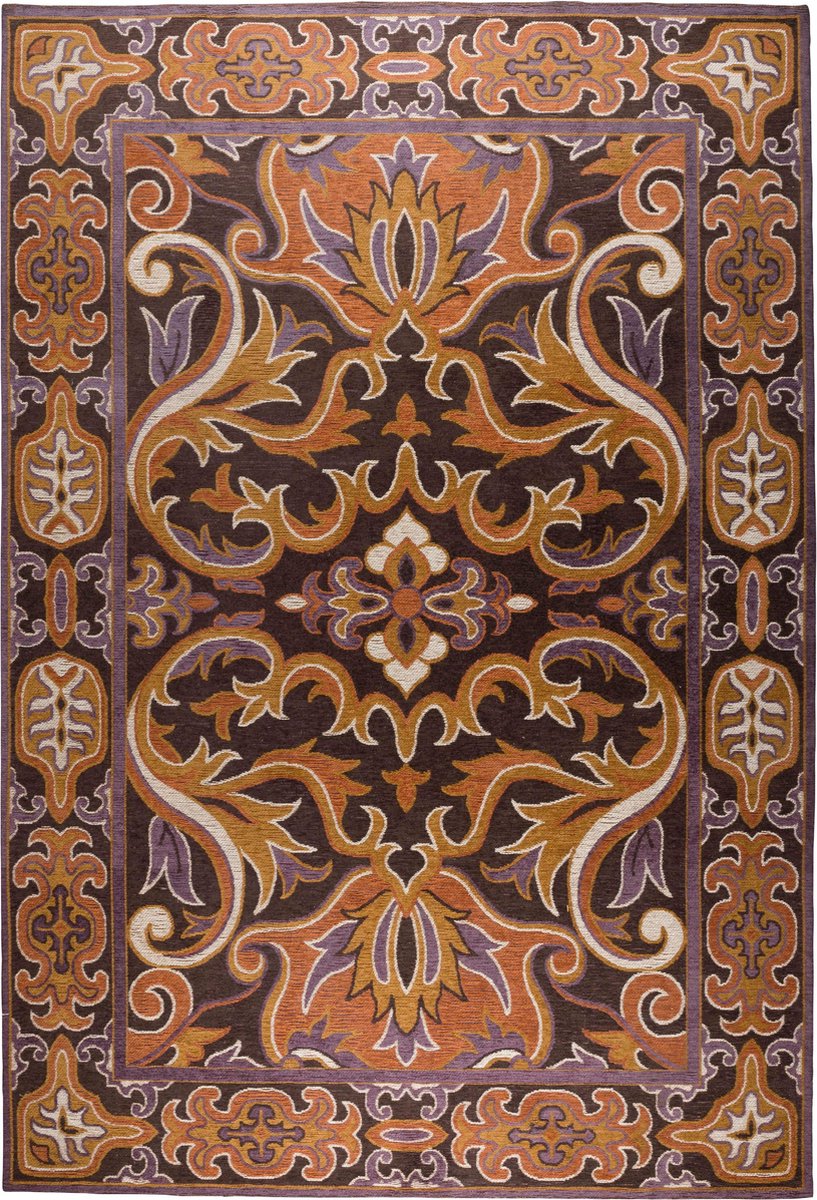 Dutchbone Bashmira Vloerkleed 160x230 - Oranje