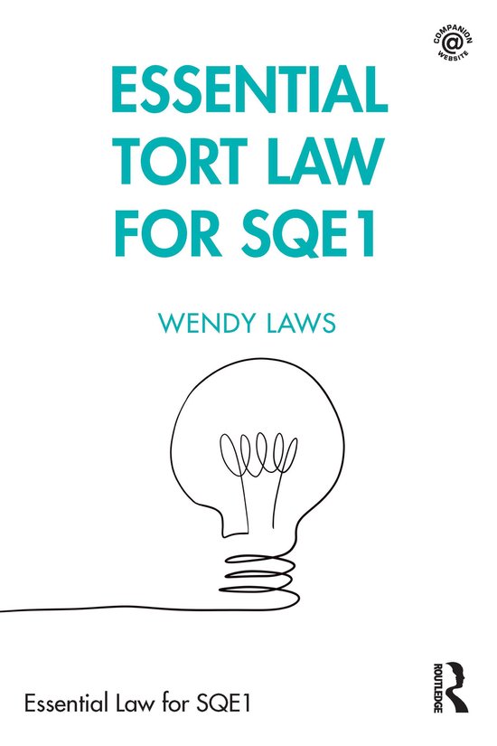 Essential Law for SQE1- Essential Tort Law for SQE1 - cover