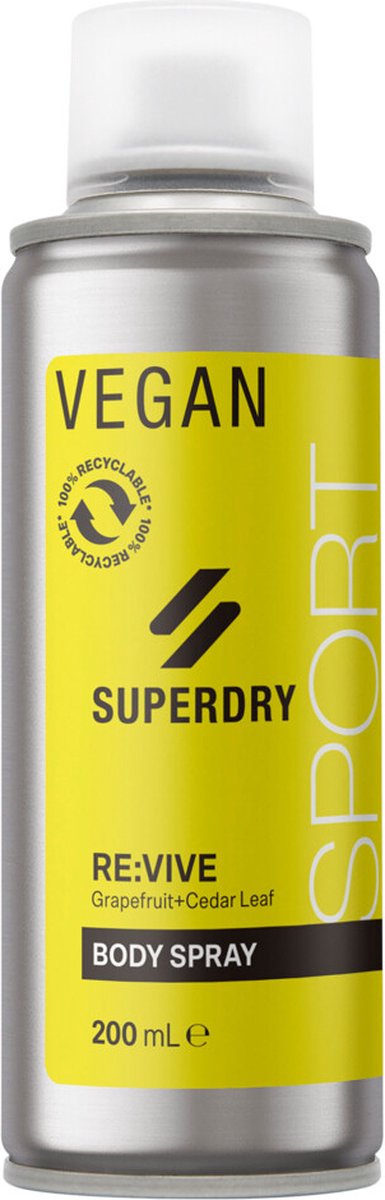 Superdry Sport RE:vive body spray 200 ml
