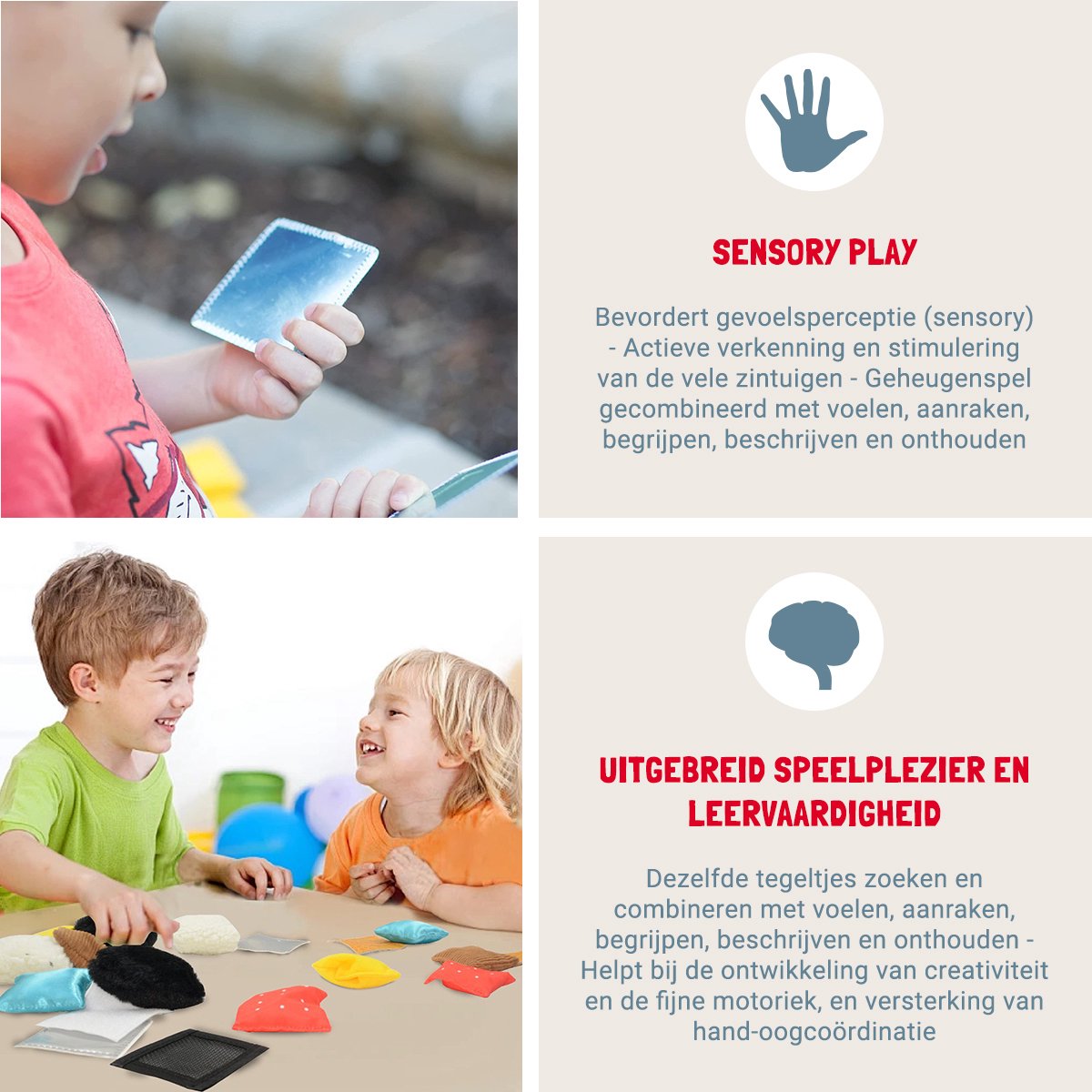WoodyDoody Sensory speelgoed - Educatief voor 3+ jaar - Fijne motoriek — afbeelding 2