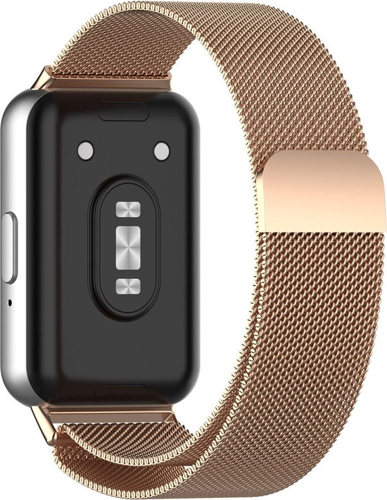 Bracelet milanais - adapté pour Samsung Galaxy Fit 3 - or rose