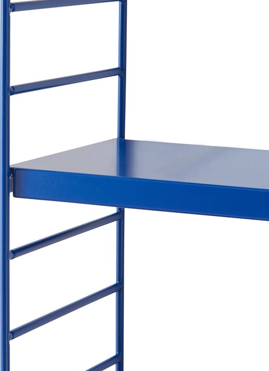 Étagère murale Strängnäs réglable 50x60x15 cm bleu [en.casa]
