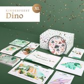 Balune Kinderfeest Pakket Dino XL (63 delig) - Verjaardag Decoratie Versiering Feestje Slingers Bordjes Bekers Servetten