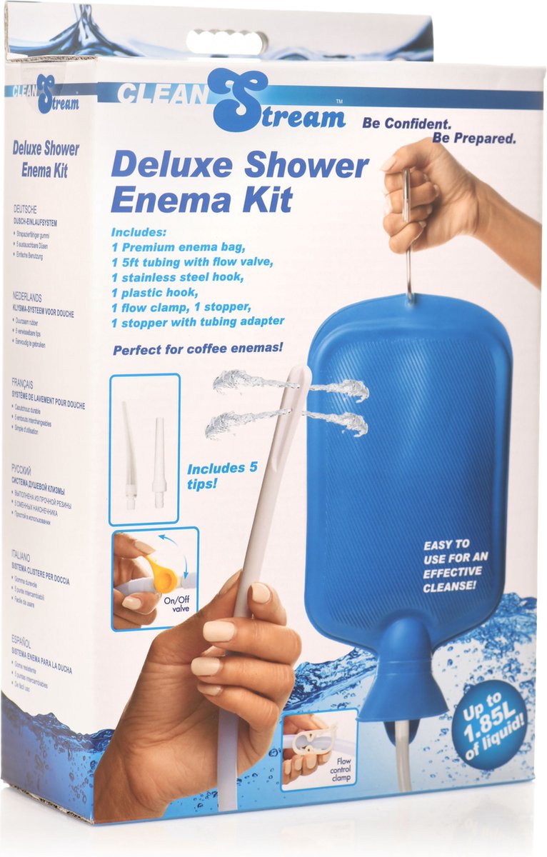 Goedkoopste XR Brands - Douche Klysma Set Deluxe