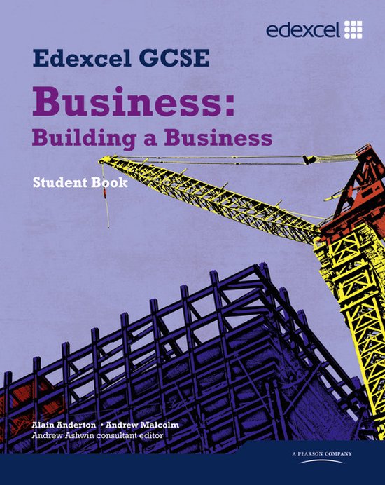 Edexcel GCSE Business Building Unit 3 - cover