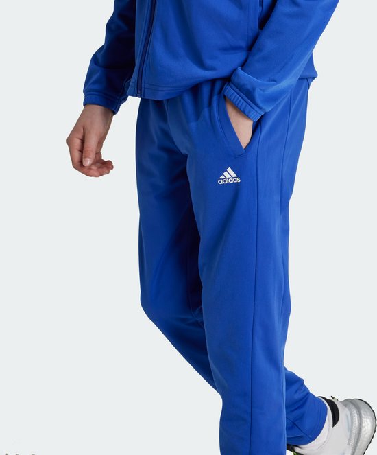 adidas Sportswear Essentials Big Logo Trainingspak - Kinderen - Blauw- 152