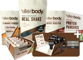 Killerbody Afval Starterspakket - Maaltijdshake & Fatburner - Cookies and Cream & Orange & Chocolate Brownie - 1200 gr