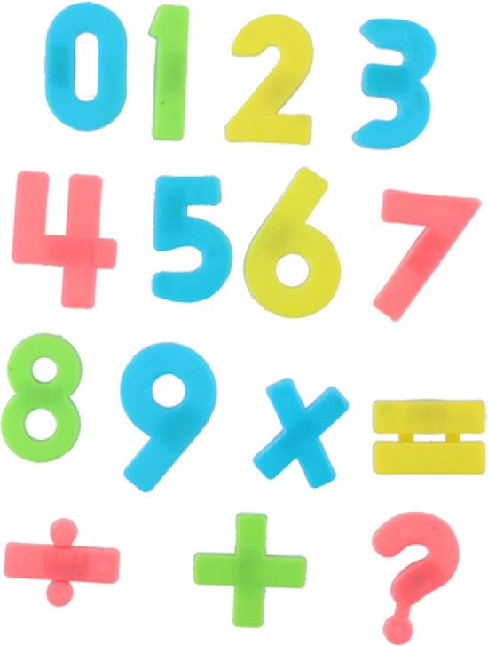Magneet cijfers van foam, magnetische cijfers voor kinderen
