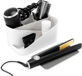 Glam organizer voor haaraccessoires Wit/houtskool - Umbra - Stijlvol en praktisch hair tool organiser