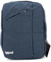 Laptop Backpack iggual IGG317051 Blue 15,6" Impermeable Anti-theft