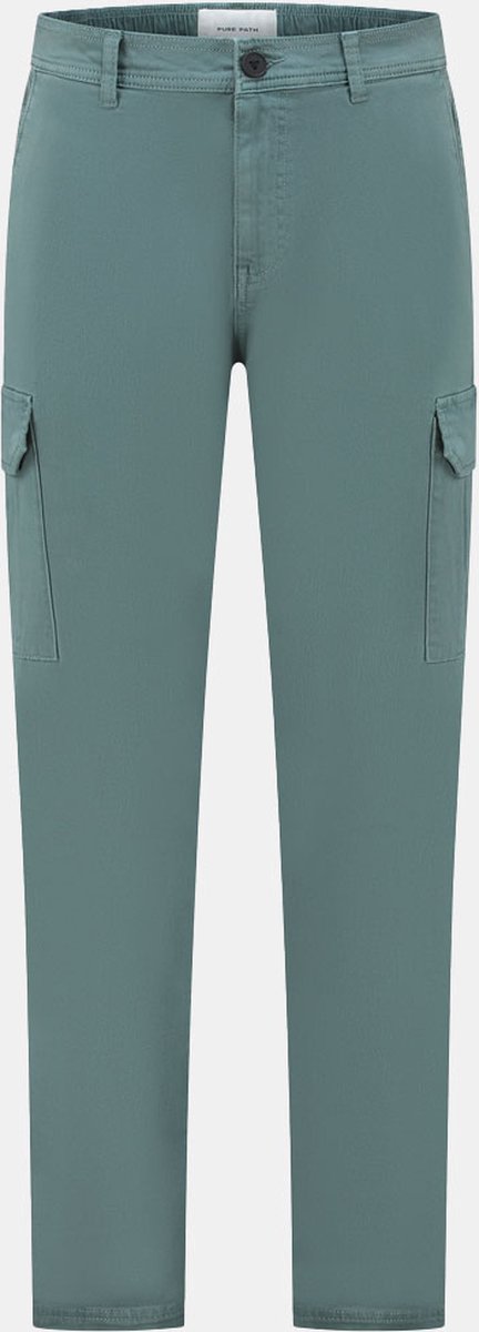 Purewhite Garment Dye Cargo Pants
