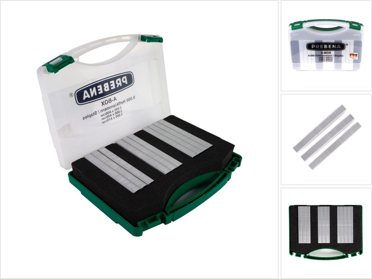 Prebena A-Box Nieten set Type A 9000 stuk(s)