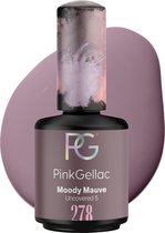 Pink Gellac 278 Moody Mauve Gel Lak 15ml - Gellak Nagellak - Gelnagellak - Gelnagels Producten - Gel Nails