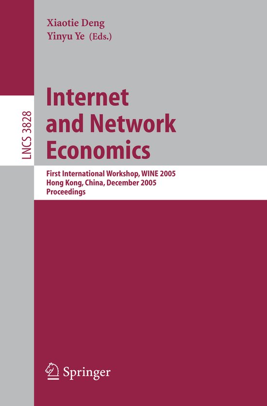 Internet and Network Economics - cover