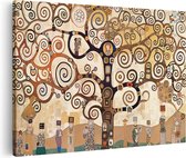 Tableau sur toile Artaza représentant un arbre avec des personnages - 90x60 - Décoration murale - Photo sur toile - Impression sur toile