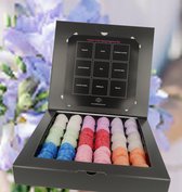 Scentchips® Flowers in the Spring Box - Waxmelts Geurwax Geschenkdoos - Huisparfum -Geurbrander - Verzameldoos 144 Geurchips – Giftbox