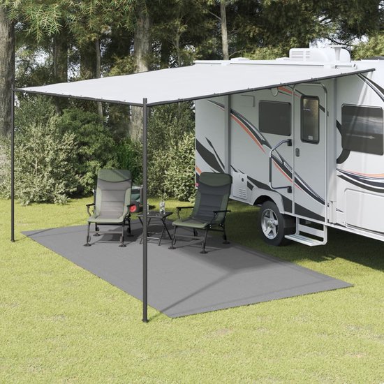 vidaXL - Tenttapijt - 5x2,5 - m - antracietkleurig van Merkloos — afbeelding 4