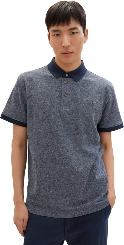 Tom Tailor Men-Polo--19932 navy grin-Maat XL