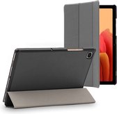 ebestStar - Hoes voor Samsung Galaxy Tab A7 10.4 T505 (2022, 2020), Slanke Design PU Lederen Etui, Automatische Slaap/Wake, SmartCase hoesje, Grijs