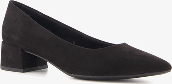 Nova dames pumps met blokhak zwart - Maat 39