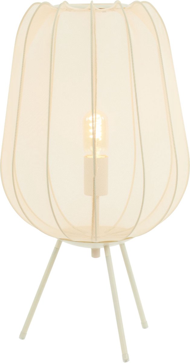 Light & Living Tafellamp Ø34x60 cm PLUMERIA zand